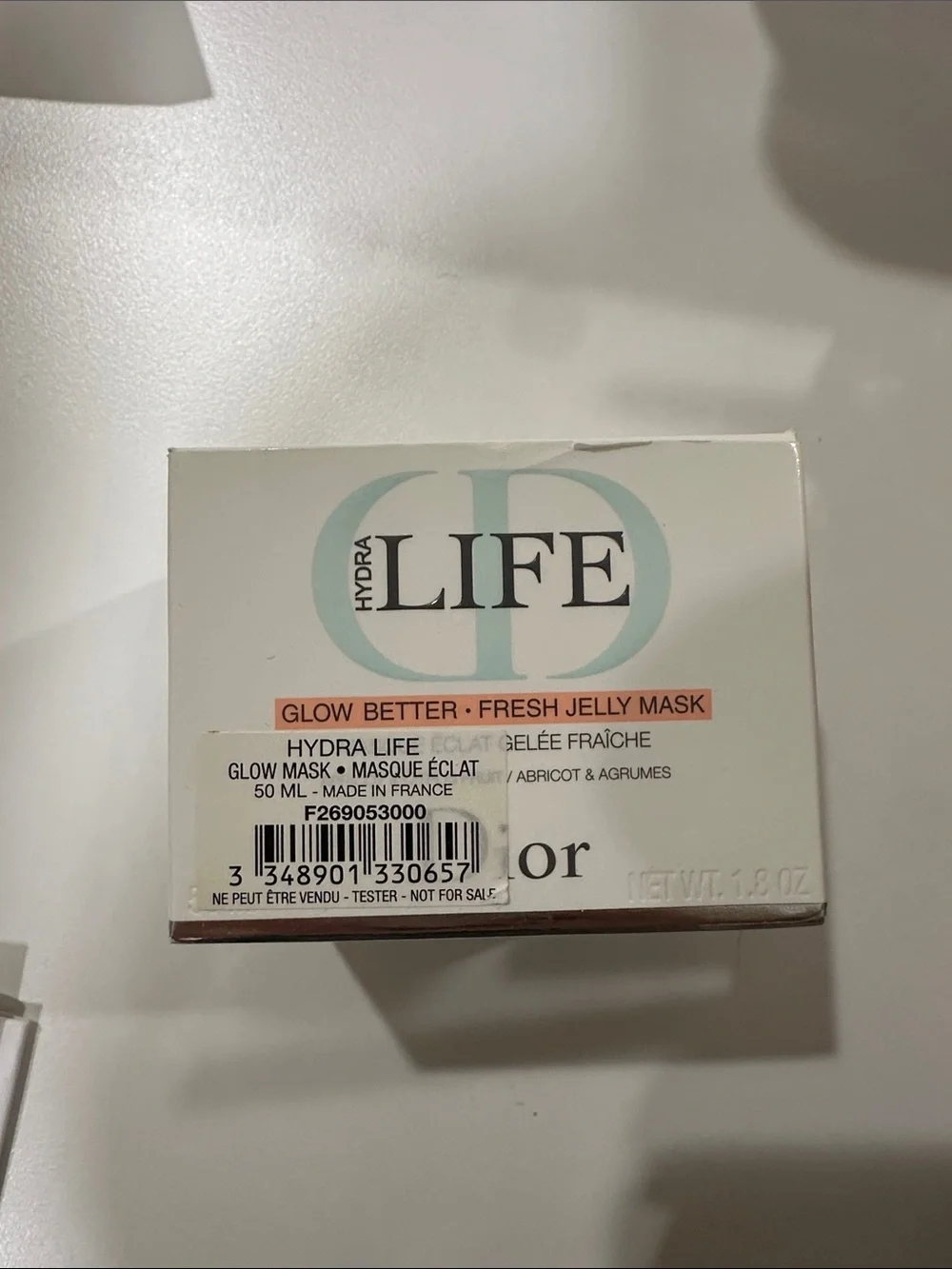 Dior Hydra Life Glow Better Fresh Jelly Mask - Apricot & Teal Accent